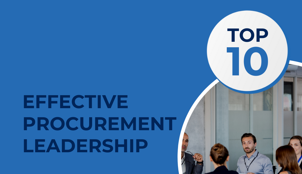 Top 10: Tips For Effective Procurement Leadership - ArcBlue