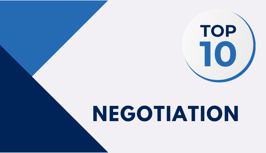 ArcBlue Top 10 Negotiation